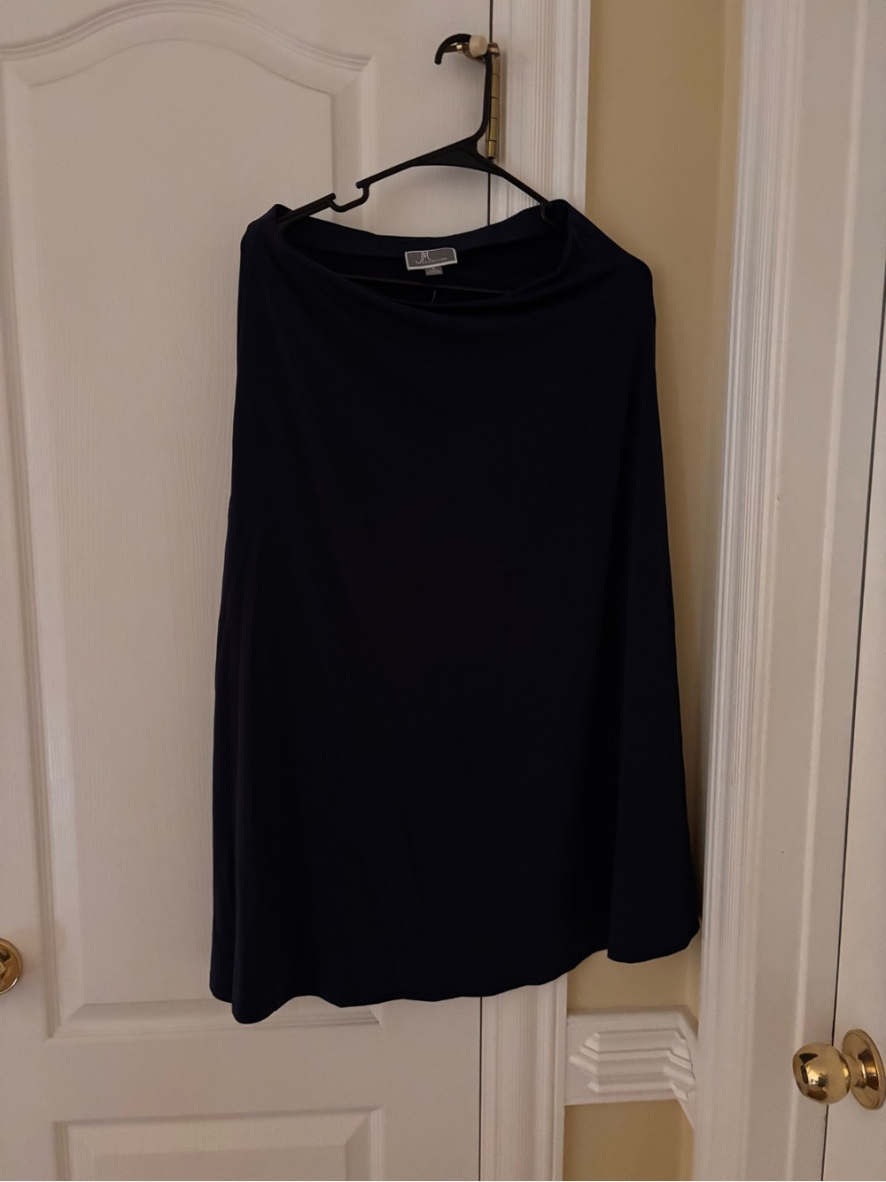 JM Collection Navy Skirt